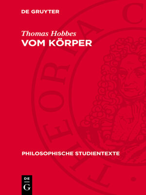 cover image of Vom Körper